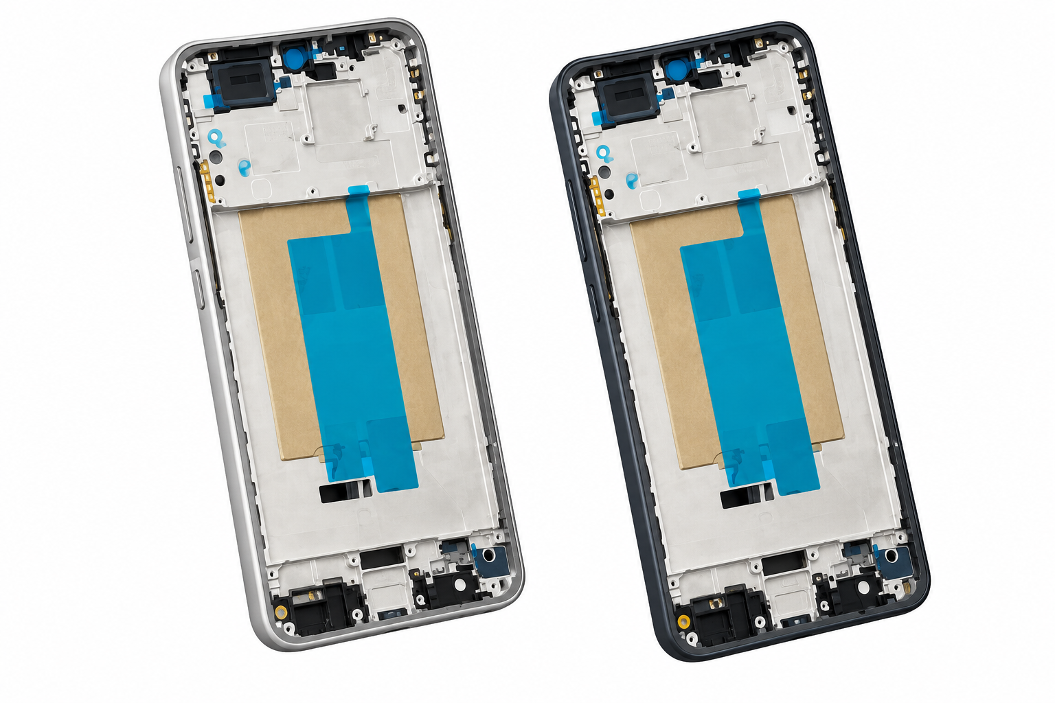 Compatible Replacement for Redmi Note 15 Pro Middle Frame – Black & White